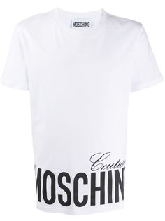 Moschino футболка с логотипом