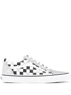 Vans кроссовки Old Skool в клетку с блестками