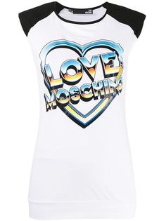 Love Moschino футболка с логотипом