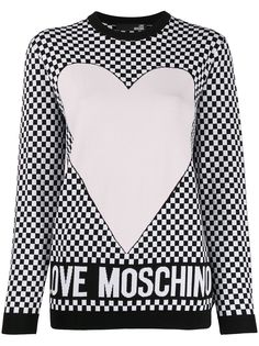 Love Moschino джемпер в клетку