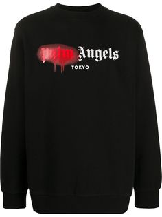 Palm Angels Tokyo sprayed sweatshirt