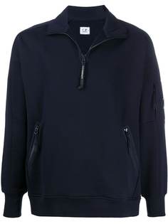 CP Company толстовка с воротником на молнии