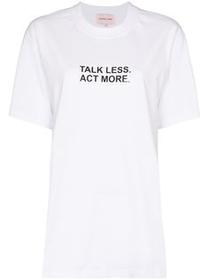 Natasha Zinko talk less act more T-shirt