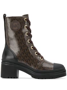 Michael Michael Kors monogram-print ankle boots
