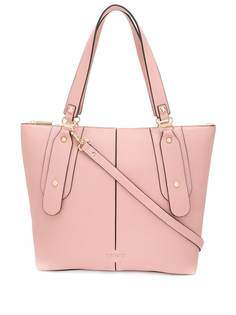 LIU JO drummed-effect tote bag