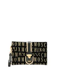 Moschino клатч с принтом