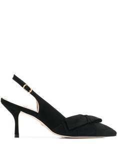 Stuart Weitzman туфли Jennifer с ремешком на пятке