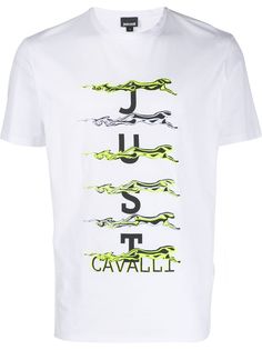 Just Cavalli футболка с логотипом