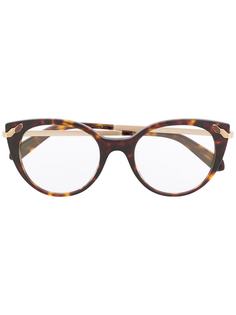 Bvlgari embellished cat eye frames