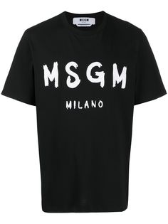MSGM logo print T-shirt