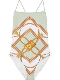 Burberry Archive Scarf Print Swimsuit