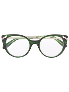 Bvlgari embellished cat eye glasses