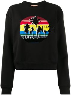Nº21 graphic print jumper