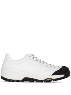 Diemme Movida two-tone leather sneakers