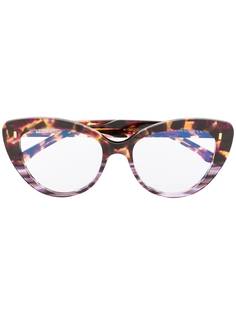 Cutler & Gross cat eye tortoise-shell glasses
