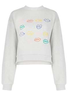 Être Cécile Kiss Grid And Miss You sweater