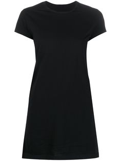 Rick Owens длинная футболка с круглым вырезом