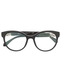 Bvlgari embellished crystals frame glasses