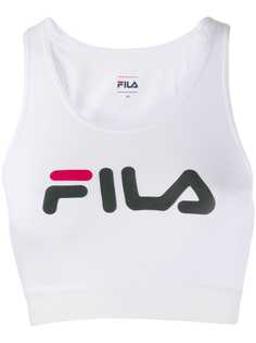 Fila топ без рукавов с контрастным логотипом