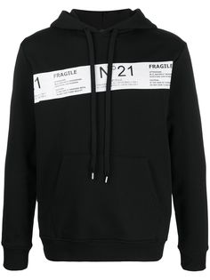 Nº21 panel hoodie
