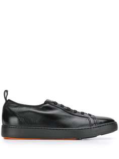 Santoni кеды на шнуровке