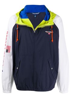 Polo Ralph Lauren спортивная куртка в стиле колор-блок