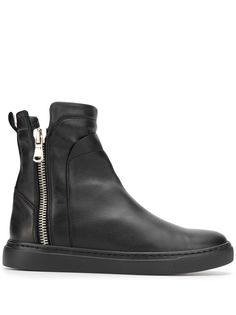 Officine Creative flat zip-up ankle boots