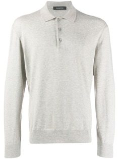 Ermenegildo Zegna рубашка-поло с длинными рукавами