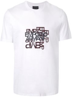 Emporio Armani футболка с логотипом