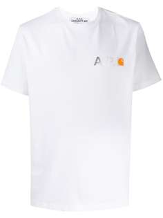 A.P.C. logo print T-shirt