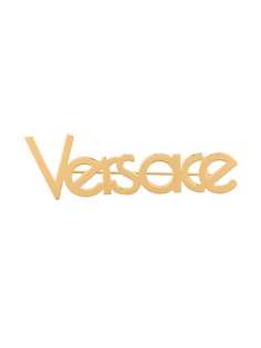 Versace брошь в виде логотипа