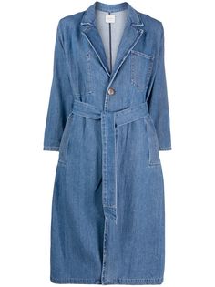 Alysi denim trench coat