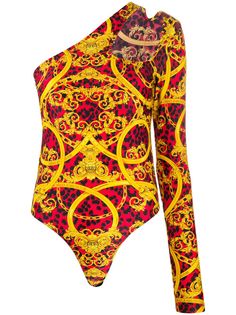 Versace Jeans Couture боди с леопардовым принтом
