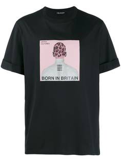 Neil Barrett футболка Born in Britain