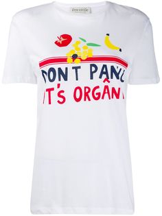 Être Cécile футболка с принтом Dont Panic its Organic