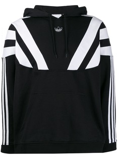 adidas худи Performance с контрастными полосками