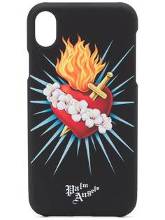Palm Angels Sacred Heart iPhone X case