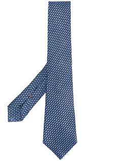 Ermenegildo Zegna галстук с геометричным узором