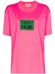 Natasha Zinko Georgin print T-shirt