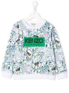 Kenzo Kids толстовка Jake с принтом