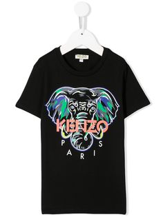 Kenzo Kids футболка Elephant с логотипом