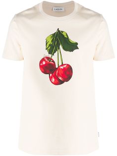 LANVIN футболка с принтом