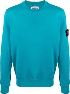 Stone Island толстовка с нашивкой-логотипом