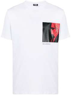 Karl Lagerfeld футболка с принтом Karl Legend