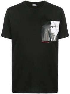 Karl Lagerfeld футболка с принтом Karl Legend