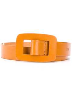 Closed thin buckled belt