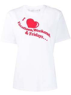 Victoria Victoria Beckham футболка I <3 vacations