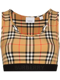 Burberry Dalby Vintage Check print vest