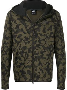 Nike Tech Fleece camouflage zip-up hoodie