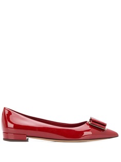 Salvatore Ferragamo Double Bow ballerina shoes